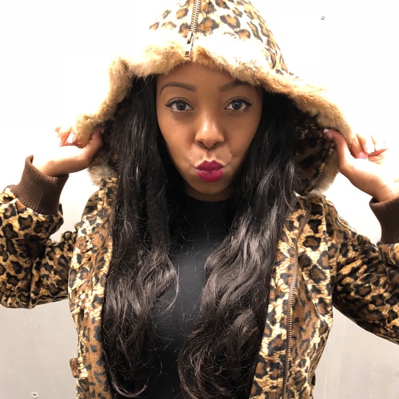 Furry Cheetah Jacket - Picture 2 of 5